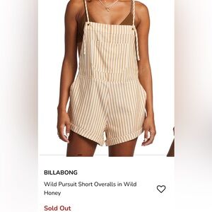 Billabong Striped Romper